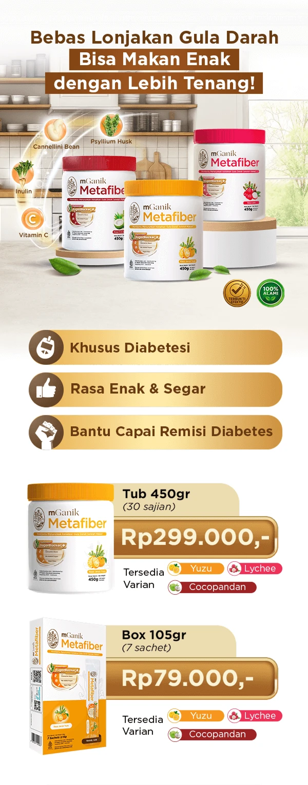 Harga mGanik Metafiber SugarBlocker+ — Penawaran Spesial